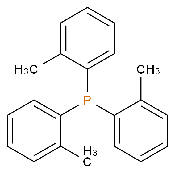 tri(2-methylphenyl)phosphine_分子结构_CAS_6163-58-2)