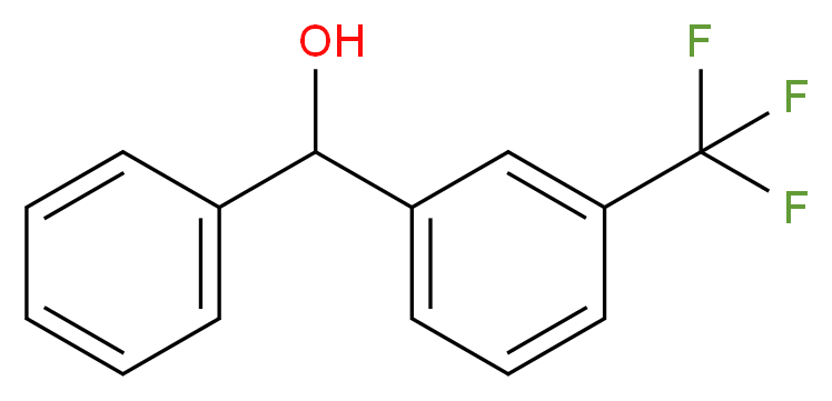 3-(Trifluoromethyl)benzhydrol_分子结构_CAS_728-80-3)
