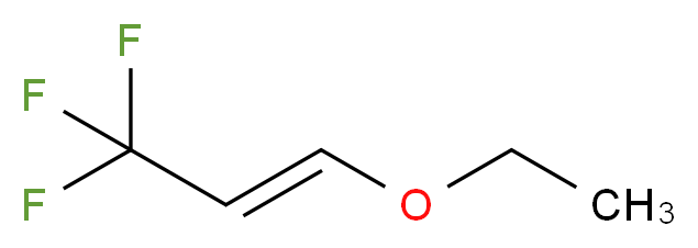 (1E)-1-ETHOXY-3,3,3-TRIFLUOROPROP-1-ENE_分子结构_CAS_126015-38-1)