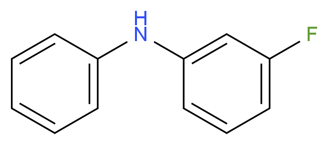 3-fluoro-N-phenylaniline_分子结构_CAS_)