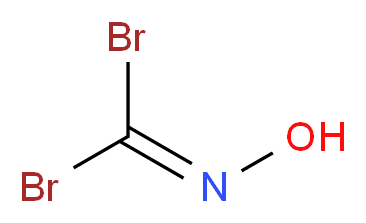 1,1-Dibromoformaldoxime_分子结构_CAS_74213-24-4)