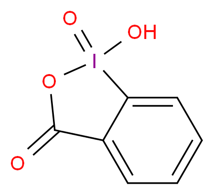 1-Hydroxy-1,2-benziodoxol-3(1H)-one 1-oxide 97%_分子结构_CAS_61717-82-6)