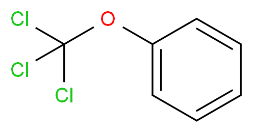 (trichloromethoxy)benzene_分子结构_CAS_34888-05-6