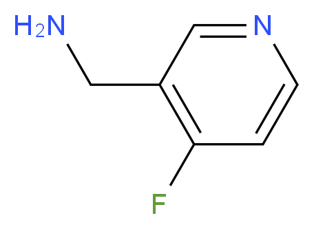 (4-fluoropyridin-3-yl)methanamine_分子结构_CAS_1060809-17-7)