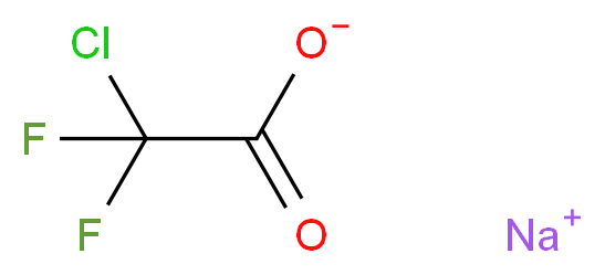 二氟氯乙酸钠_分子结构_CAS_1895-39-2)