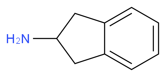 indan-2-amine_分子结构_CAS_2975-41-9)