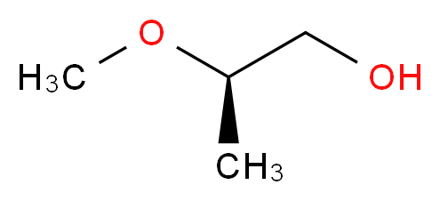 (2R)-2-methoxypropan-1-ol_分子结构_CAS_6131-59-5