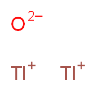 bis(λ<sup>1</sup>-thallanylium) oxidandiide_分子结构_CAS_1314-12-1