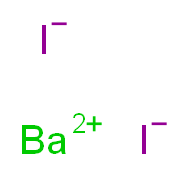 Barium iodide_分子结构_CAS_13718-50-8)