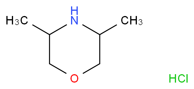 3,5-dimethylmorpholine hydrochloride_分子结构_CAS_)