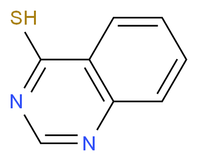 Quinazoline-4-thiol_分子结构_CAS_3337-86-8)