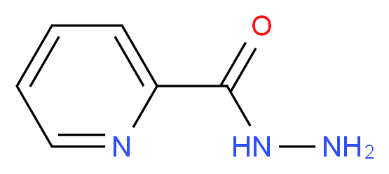 Pyridine-2-carboxylic acid hydrazide_分子结构_CAS_1452-63-7)