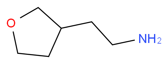 2-(tetrahydro-3-furanyl)ethanamine_分子结构_CAS_770709-01-8)
