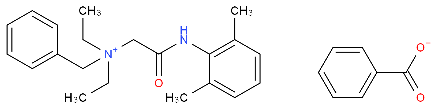 苯甲地那铵_分子结构_CAS_3734-33-6)