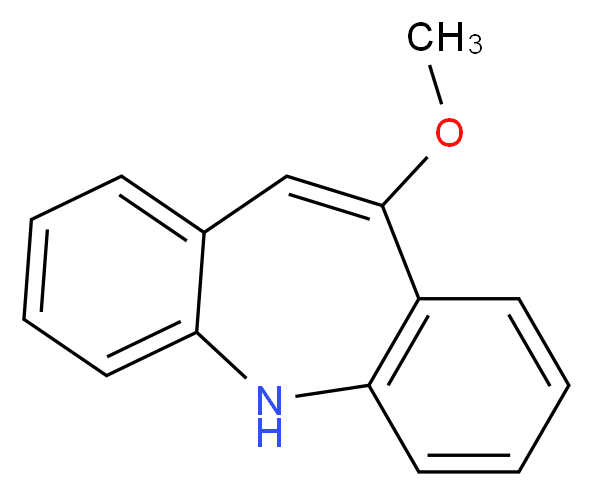 9-methoxy-2-azatricyclo[9.4.0.0<sup>3</sup>,<sup>8</sup>]pentadeca-1(11),3(8),4,6,9,12,14-heptaene_分子结构_CAS_4698-11-7