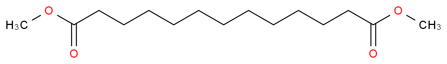 1,13-dimethyl tridecanedioate_分子结构_CAS_1472-87-3