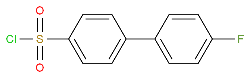 4'-fluorobiphenyl-4-sulfonyl chloride_分子结构_CAS_116748-66-4)