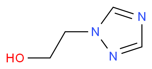 2-(1H-1,2,4-Triazol-1-yl)ethan-1-ol_分子结构_CAS_)