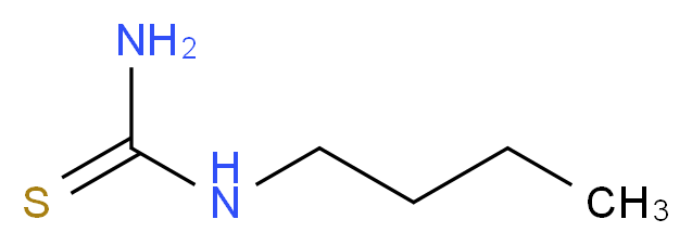 1-Butyl-2-thiourea_分子结构_CAS_1516-32-1)