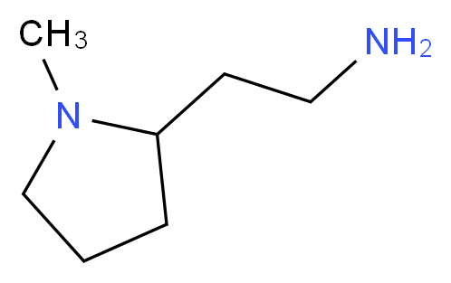 N-甲基-2-(2-氨乙基)-吡咯烷_分子结构_CAS_51387-90-7)
