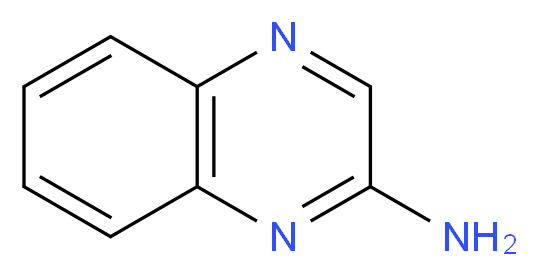 quinoxalin-2-amine_分子结构_CAS_5424-05-5