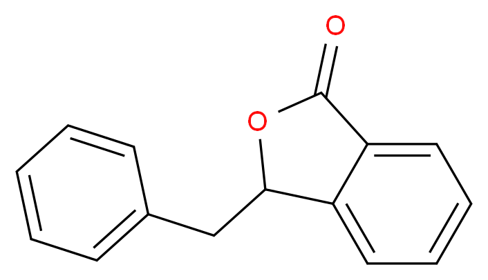 3-benzyl-1,3-dihydro-2-benzofuran-1-one_分子结构_CAS_7011-98-5