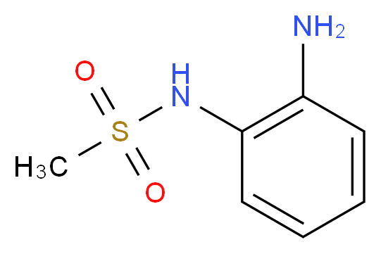 N-(2-aminophenyl)methanesulfonamide_分子结构_CAS_37073-18-0)