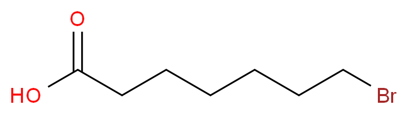 7-bromoheptanoic acid_分子结构_CAS_30515-28-7