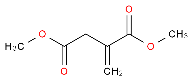 衣康酸二甲酯_分子结构_CAS_617-52-7)