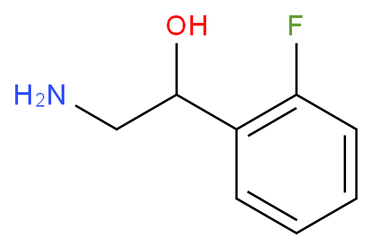 2-氨基-1-(2-氟苯基)乙醇_分子结构_CAS_3225-74-9)