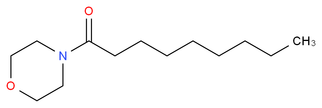 4-Nonanoylmorpholine_分子结构_CAS_5299-64-9)