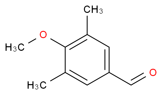 4-Methoxy-3,5-dimethylbenzaldehyde_分子结构_CAS_39250-90-3)