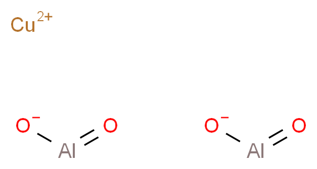 氧化铝合铜_分子结构_CAS_12042-92-1)