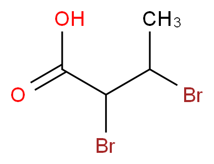 &alpha;,&beta;-DIBROMO-n-BUTYRIC ACID_分子结构_CAS_600-30-6)