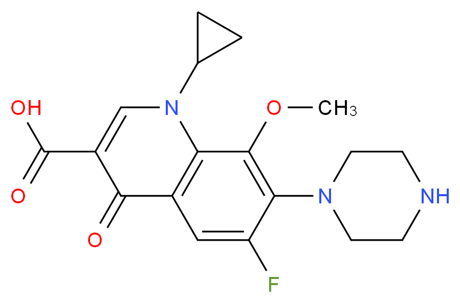 3-Desmethyl Gatifloxacin_分子结构_CAS_112811-57-1)