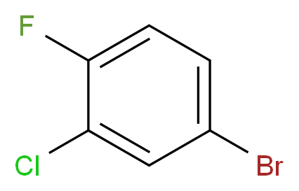 1-Bromo-3-chloro-4-fluorobenzene_分子结构_CAS_60811-21-4)