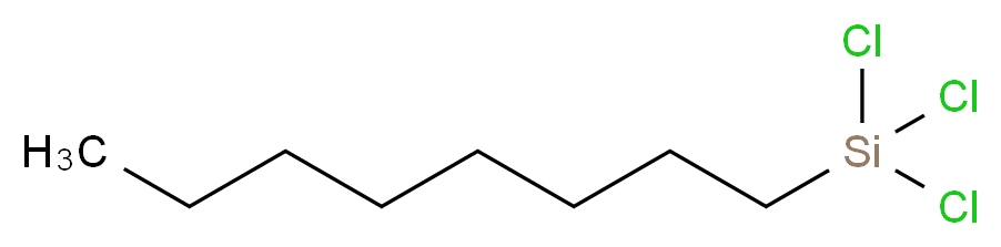 trichloro(octyl)silane_分子结构_CAS_5283-66-9