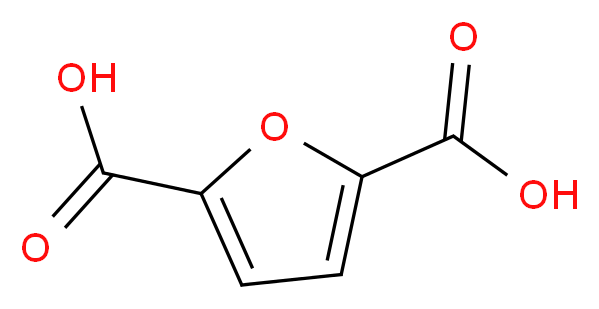 2,5-呋喃二甲酸_分子结构_CAS_3238-40-2)