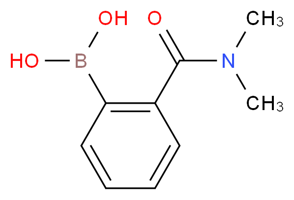 2-(Dimethylcarbamoyl)benzeneboronic acid 95%_分子结构_CAS_874219-16-6)