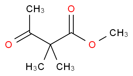 2,2-二甲基乙酰乙酸甲酯_分子结构_CAS_38923-57-8)
