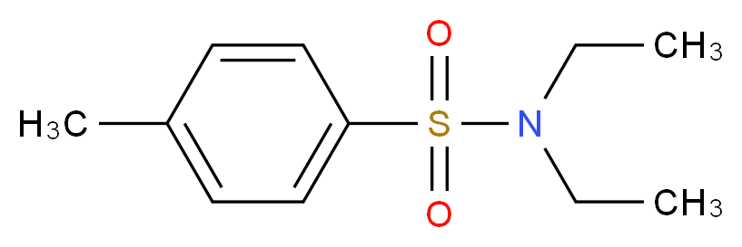 N,N-Diethyl-4-methylbenzenesulfonamide_分子结构_CAS_649-15-0)