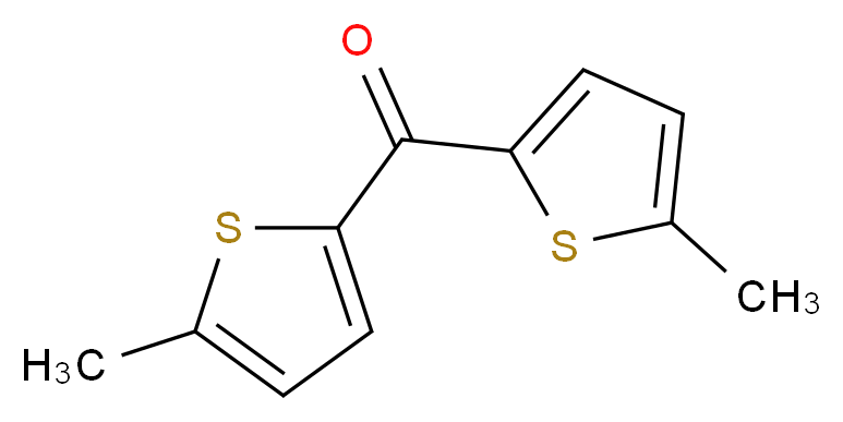 Bis-(5-methyl-thiophen-2-yl)-methanone_分子结构_CAS_99845-90-6)