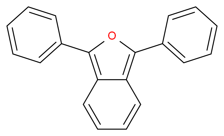 1,3-联苯基异苯并呋喃_分子结构_CAS_5471-63-6)
