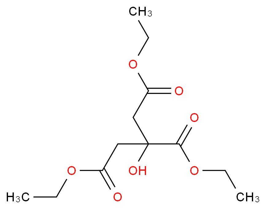 Triethyl citrate_分子结构_CAS_77-93-0)