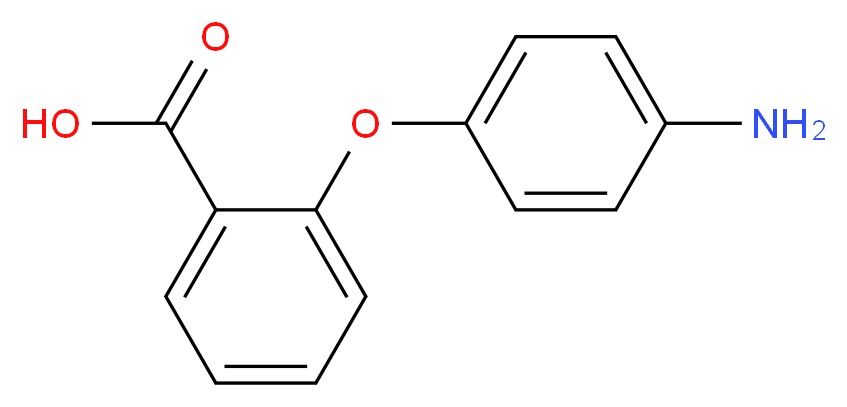 2-(4-Aminophenoxy)benzenecarboxylic acid_分子结构_CAS_67724-03-2)