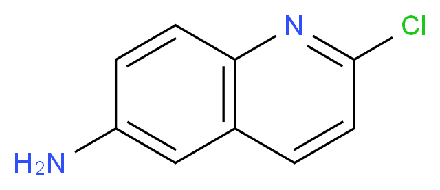 2-chloroquinolin-6-amine_分子结构_CAS_238756-47-3