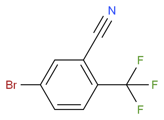 5-Bromo-2-(trifluoromethyl)benzonitrile_分子结构_CAS_1208076-28-1)