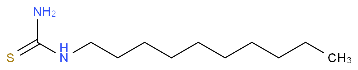 decylthiourea_分子结构_CAS_24827-74-5