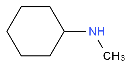 N-甲基环己胺_分子结构_CAS_100-60-7)