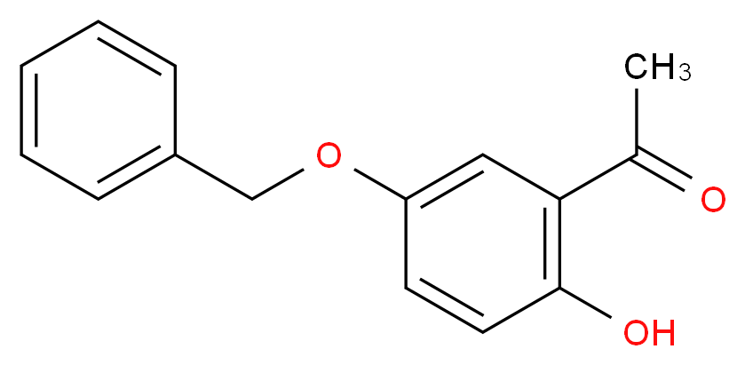 1-[5-(benzyloxy)-2-hydroxyphenyl]ethan-1-one_分子结构_CAS_30992-63-3